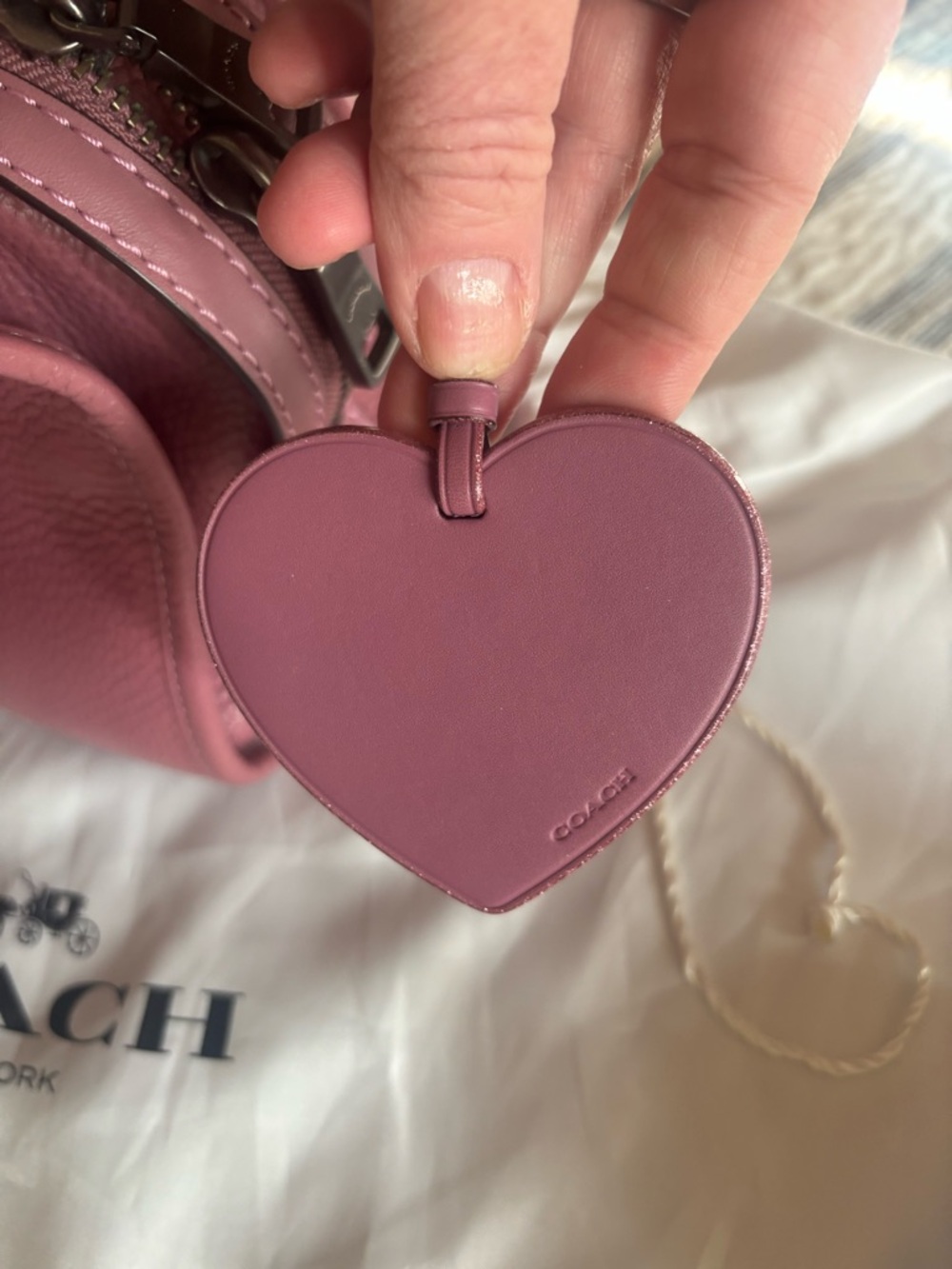 Coach Primrose Rogue 25 Pebbled Leather Top-Handle Satchel - Picture 2 of 8